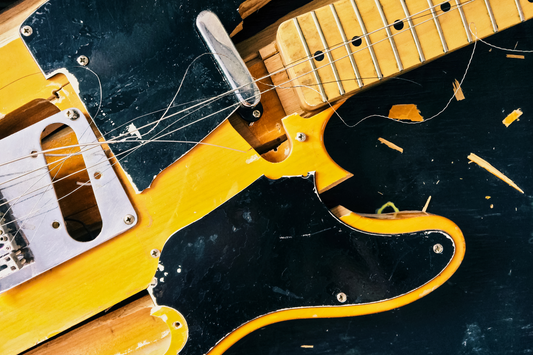 The history of the art of guitar destruction